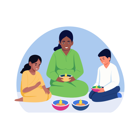 Diwali, Festival, Culture, Tradition, Celebration, illustration