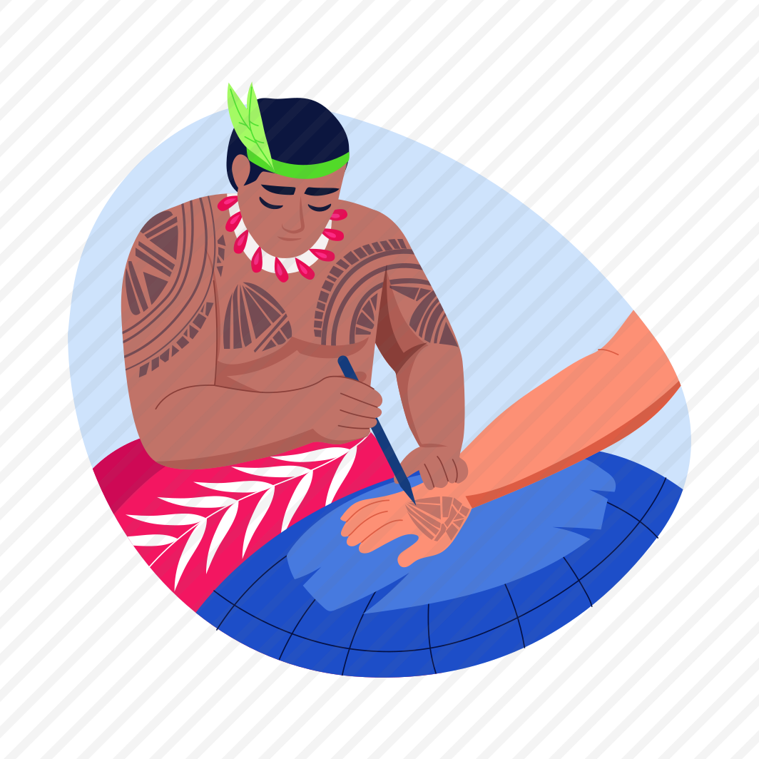 Polynesian Tattoo, Artistry, Artwork, Tradition, Culture preview