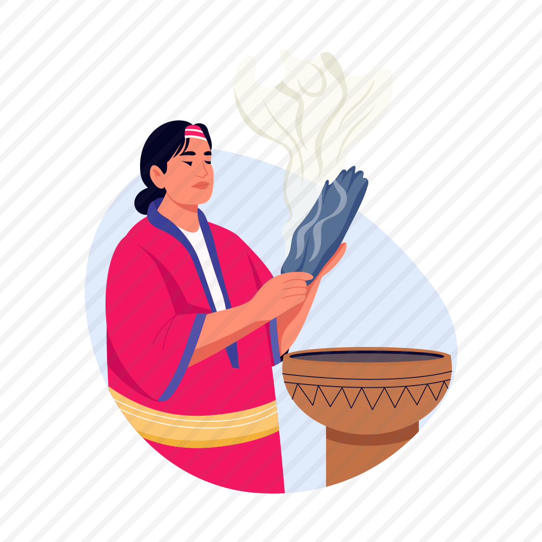 Sage Smoke, Smudging, Incense, Fragrance, Aromatherapy, preview