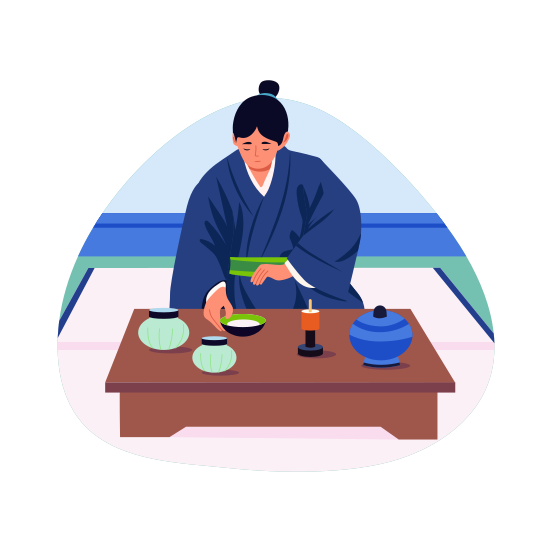 Tea Ceremony, Culture, Tradition, Celebration, Activity, illustration