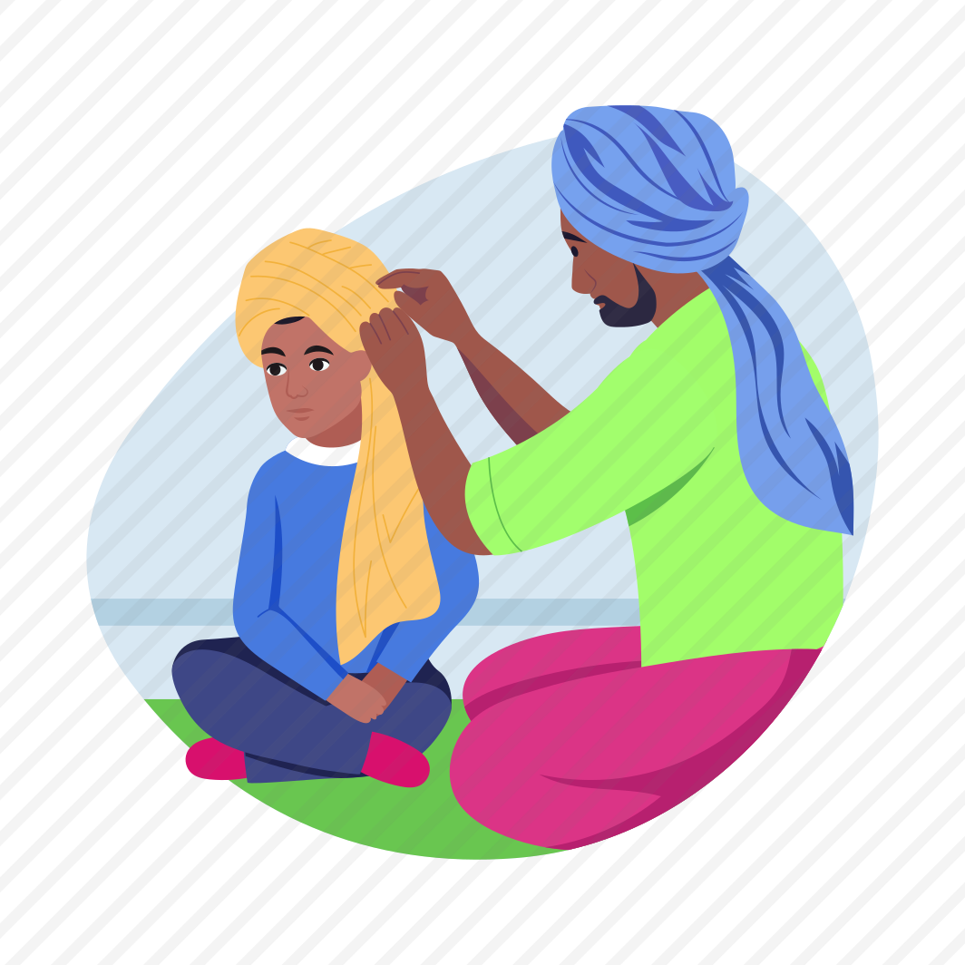 Wearing Turban, Headwear, Headdress, Culture, Tradition, preview