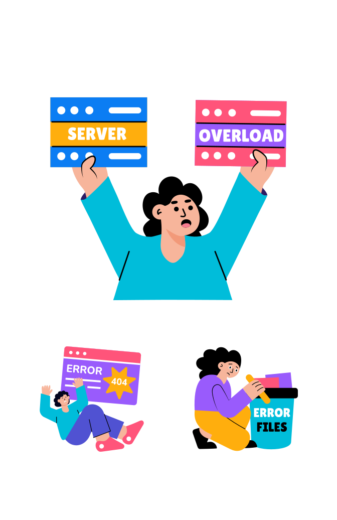 Error Illustrations Art Set Large Set Preview