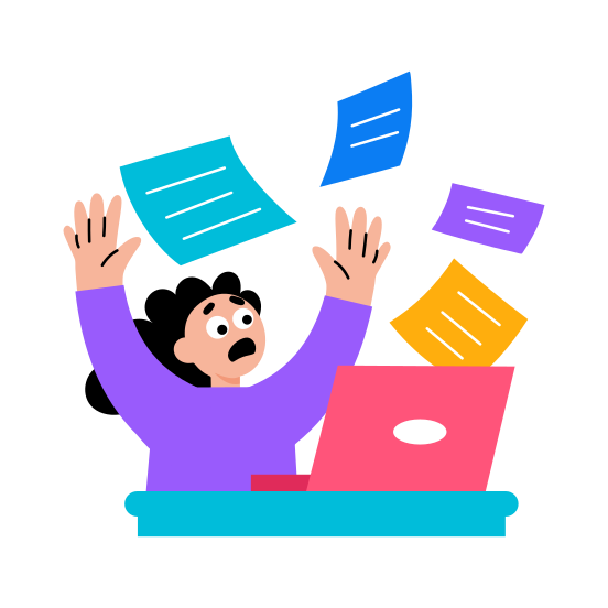 Data Loss, Failure, Problem, Issue, Trouble illustration