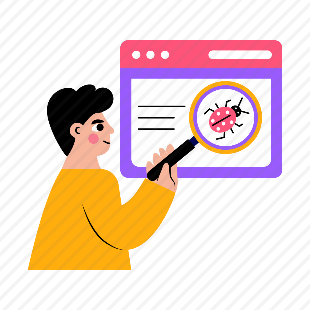 Find Bug, Malware, Error, Problem, Issue, preview