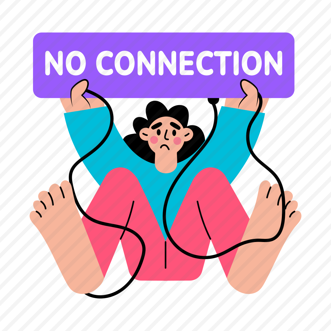 No Connection, Disconnected, Network, Error, Issue, preview