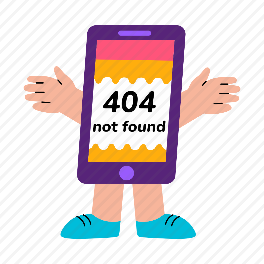 Smartphone Error, Not Found, Mobile, App, Failure, preview