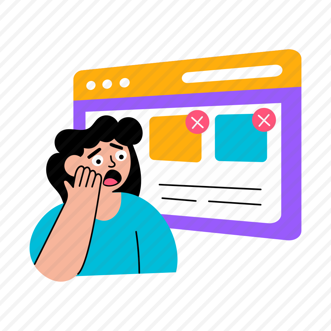 Submission Error, Problem, Issue, Trouble, Failure preview