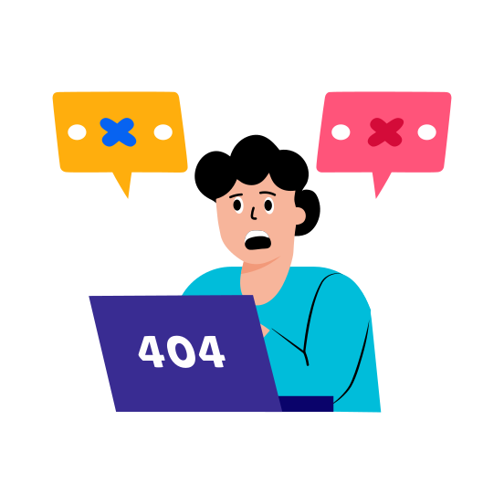 System Error, Problem, Issue, Trouble, Failure illustration