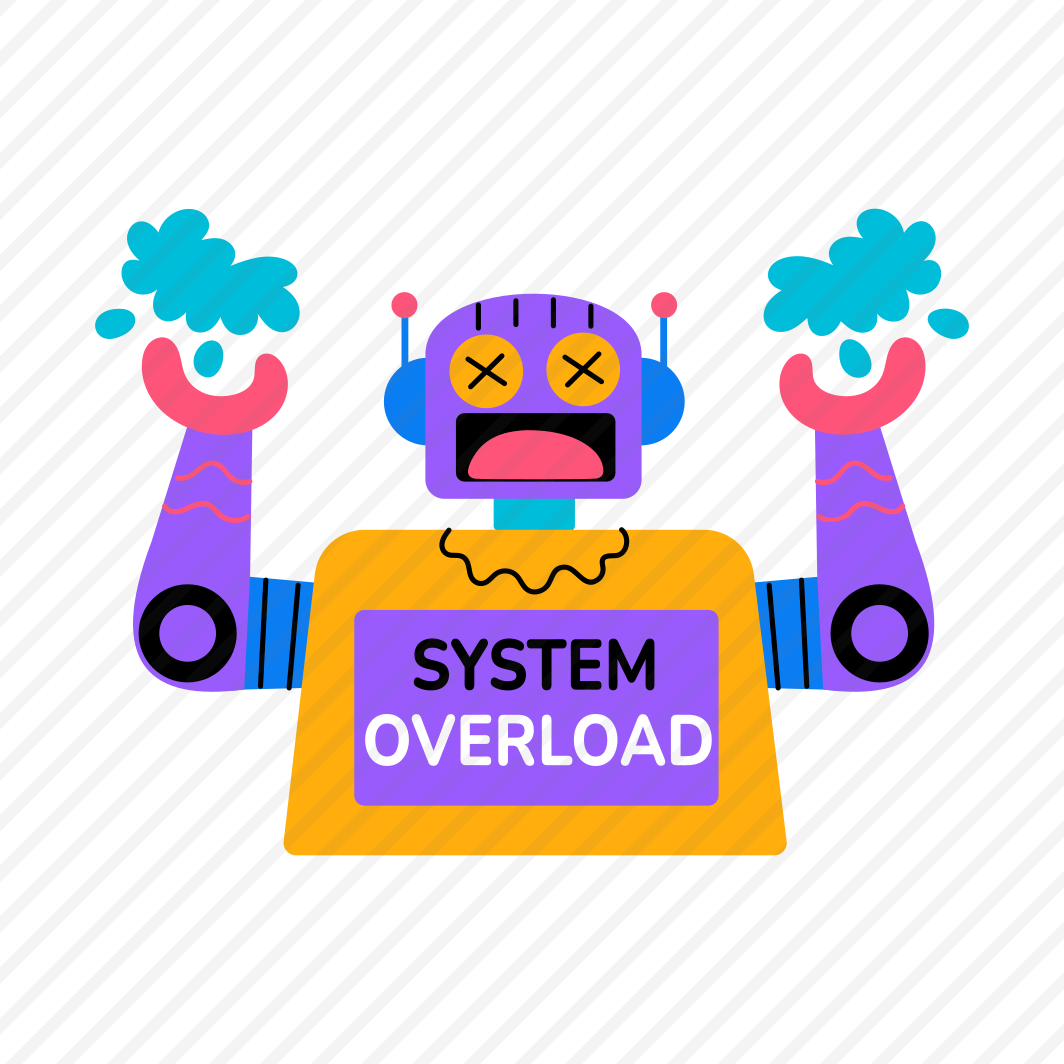 System Overload, Overheat, Failure, Breakdown, Problem, preview
