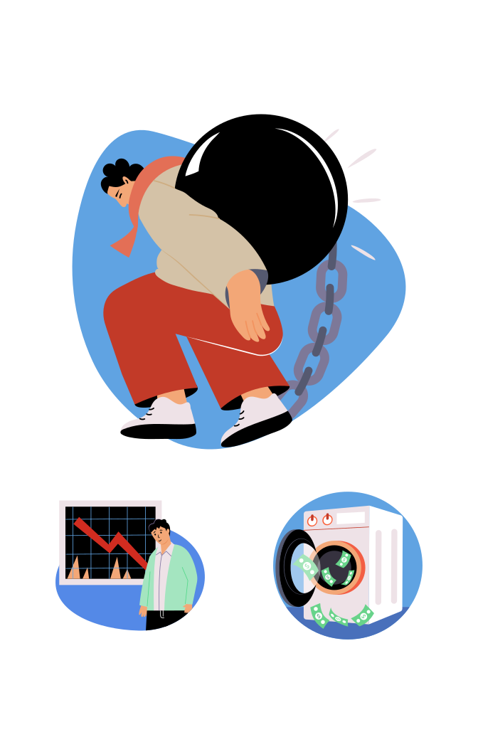 Inflation and Investment Illustration Set Large Set Preview