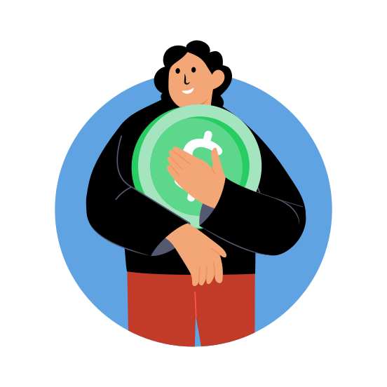 Asset, Wealth, Money, Cash, Currency illustration