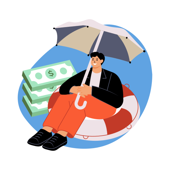 Emergency Fund, Savings, Money, Cash, Currency, illustration