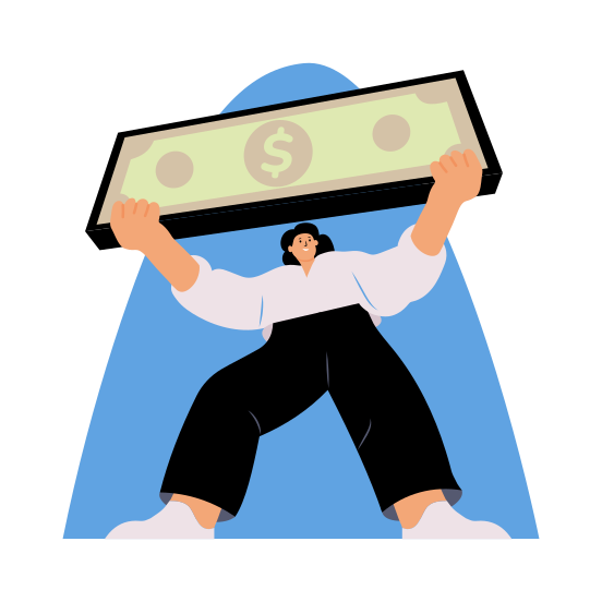 Investment, Money, Cash, Currency, Finance illustration