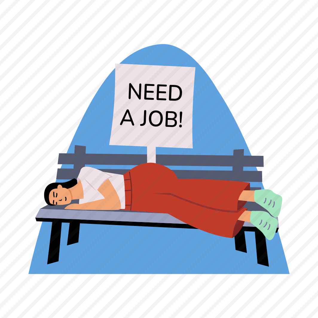 Jobless, Unemployment, Redundant, Job Displacement, Idle, preview