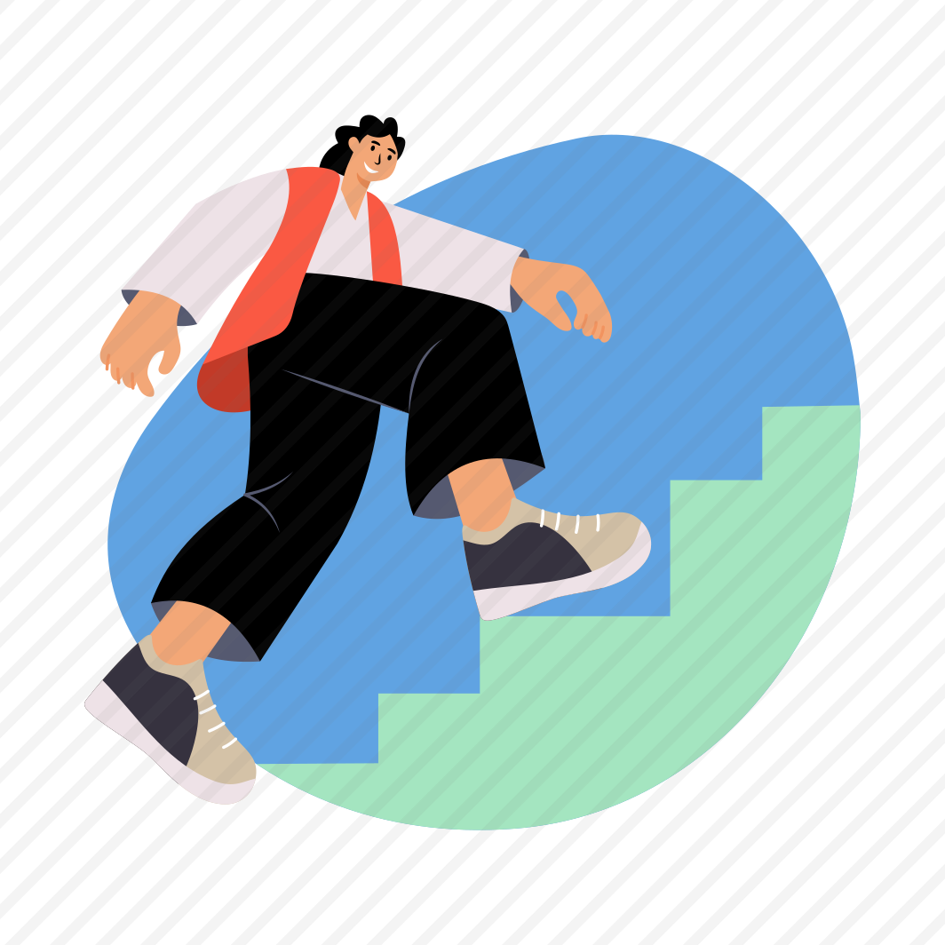 Progress, Climbing Stairs, Development, Growth, Improvement preview