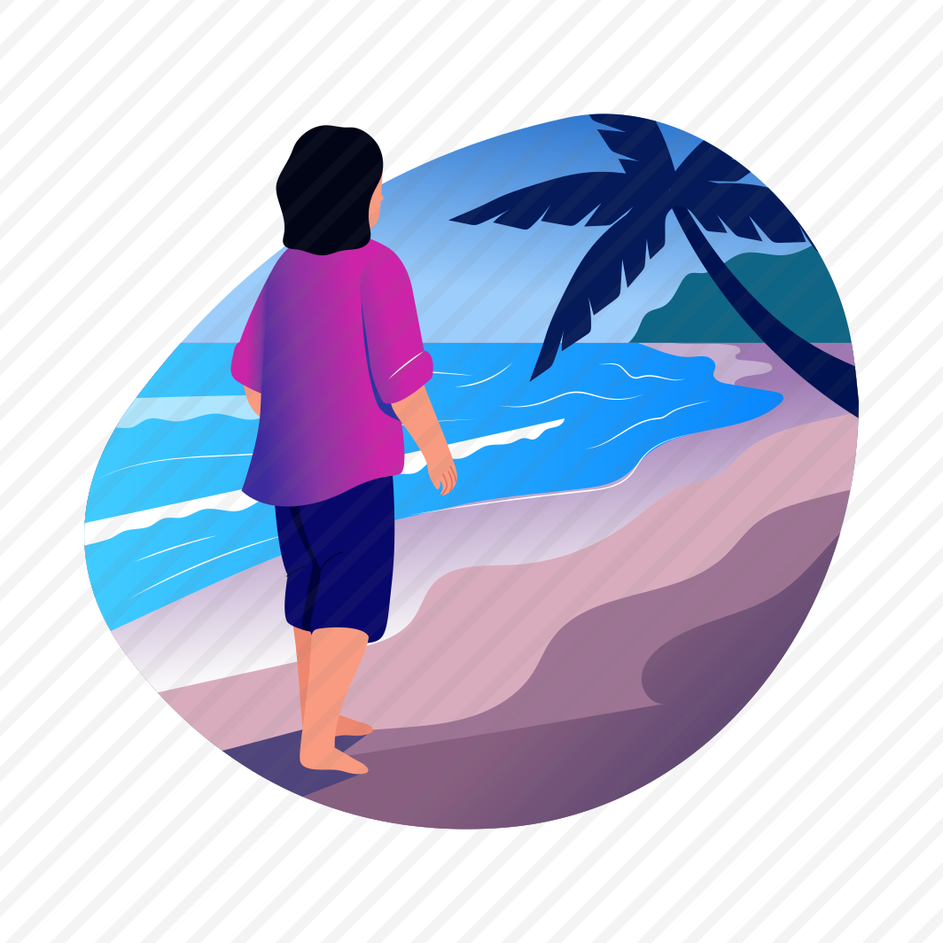 Beach Walk, Shoreline, Soothing, Relaxing, Activity preview