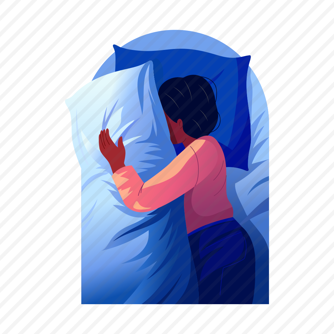 Hugging Pillow, Sleeping, Resting, Relaxing, Napping preview