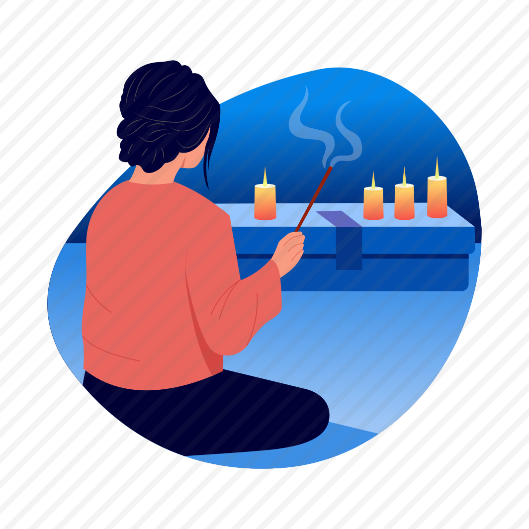 Lighting Incense, Fragrance, Aromatherapy, Spa, Meditation preview