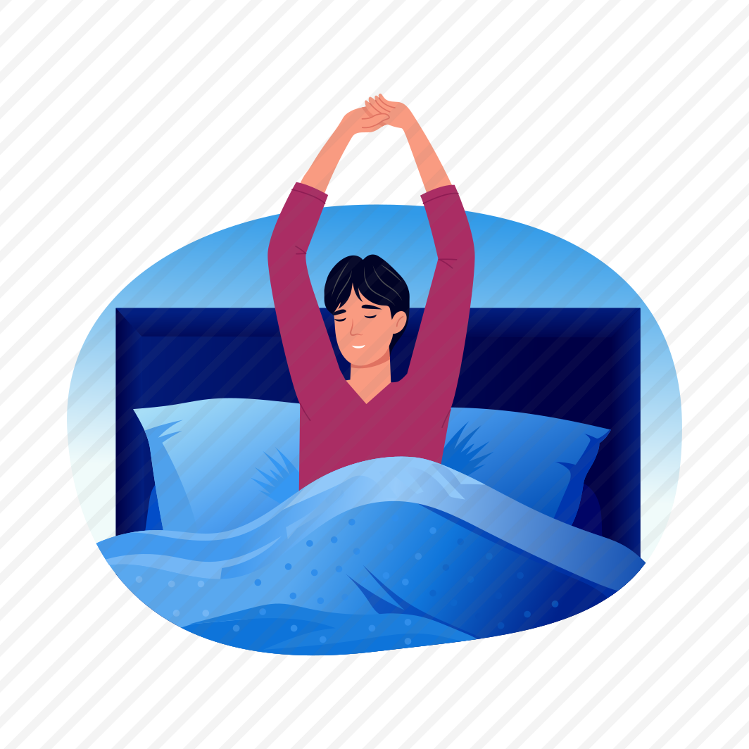 Morning Stretch, Awakening, Relaxing, Resting, Character preview