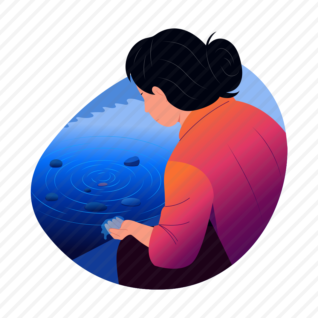 Pebble Meditation, Tranquillity, Serenity, Calmness, Peace, preview