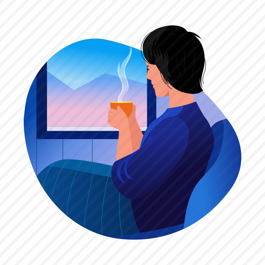 Sipping Tea, Drinking, Relaxing, Resting, Activity preview