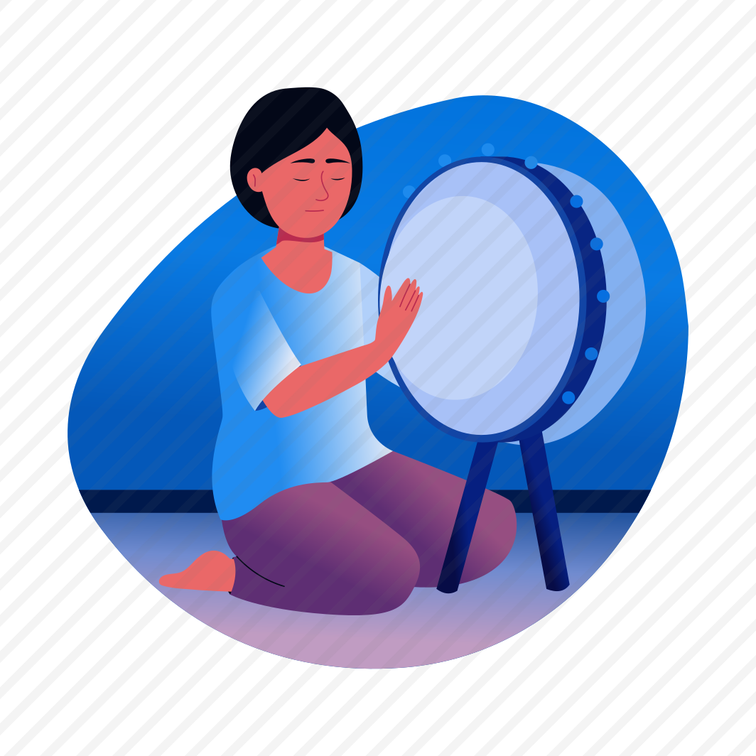 Tapping Drum, Music, Relaxing, Activity, Hobby, preview