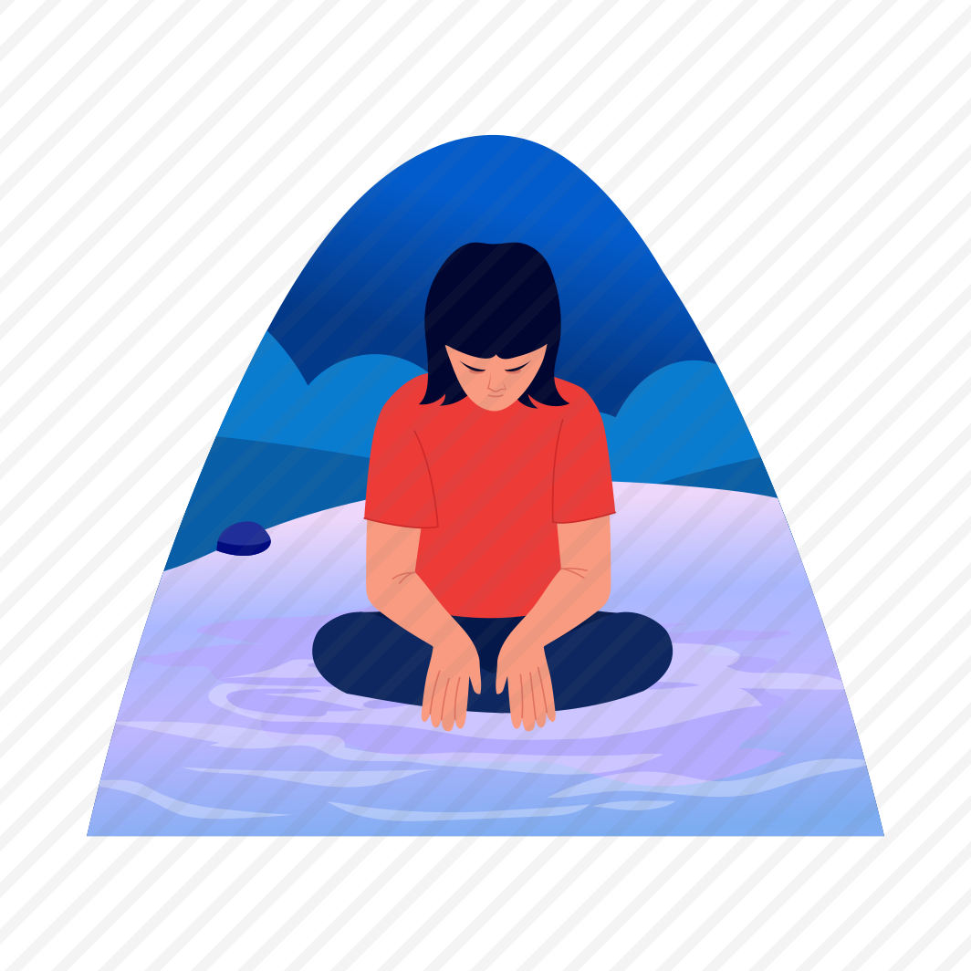 Water Meditation, Calmness, Peace, Tranquillity, Serenity, preview