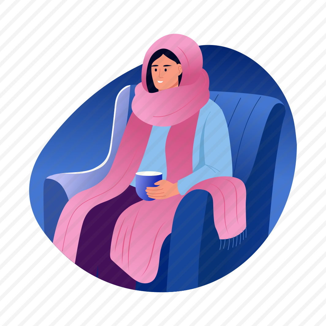 Wrapped Warmly, Cozy, Clothing, Scarf, Winter, preview