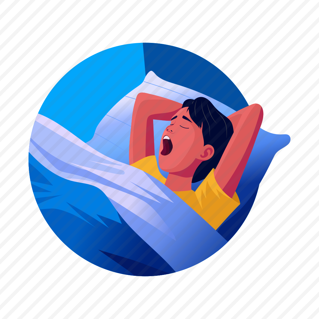 Yawning, Tired, Sleepy, Resting, Character preview