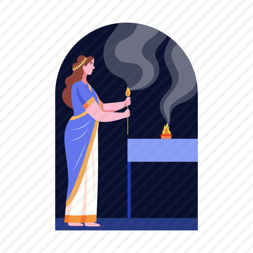 Burning Incense, Ritual, Diwali, Tradition, Culture preview