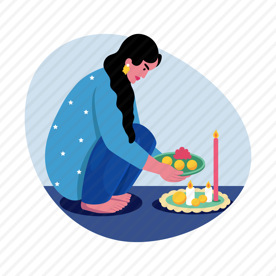 Diwali Ritual, Praying, Faith, Tradition, Culture preview