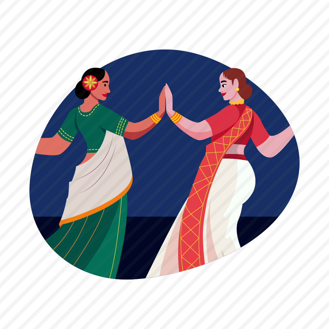 Traditional Dance, Celebrating, Diwali, Cultural, Enjoying preview