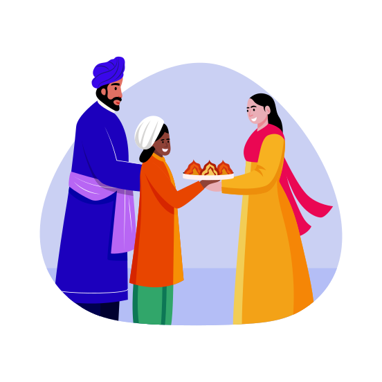 Wishing Diwali, Celebrating, Culture, Festival, Tradition, illustration