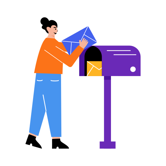 Checking Mailbox, Postal, Communication, Letter, Po Box illustration