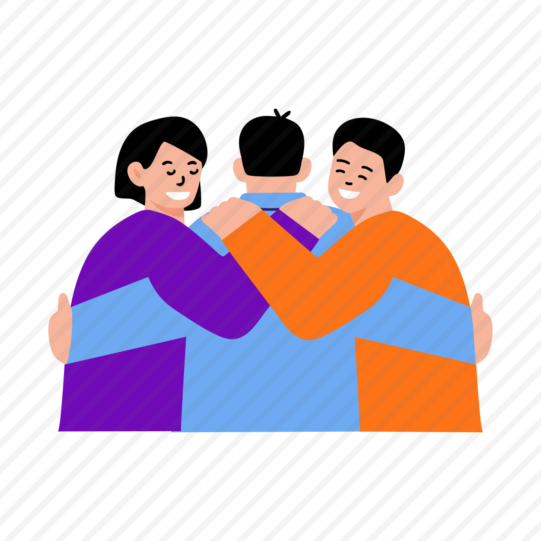 Group Hug, Team, Coordination, Corporation, Happy preview