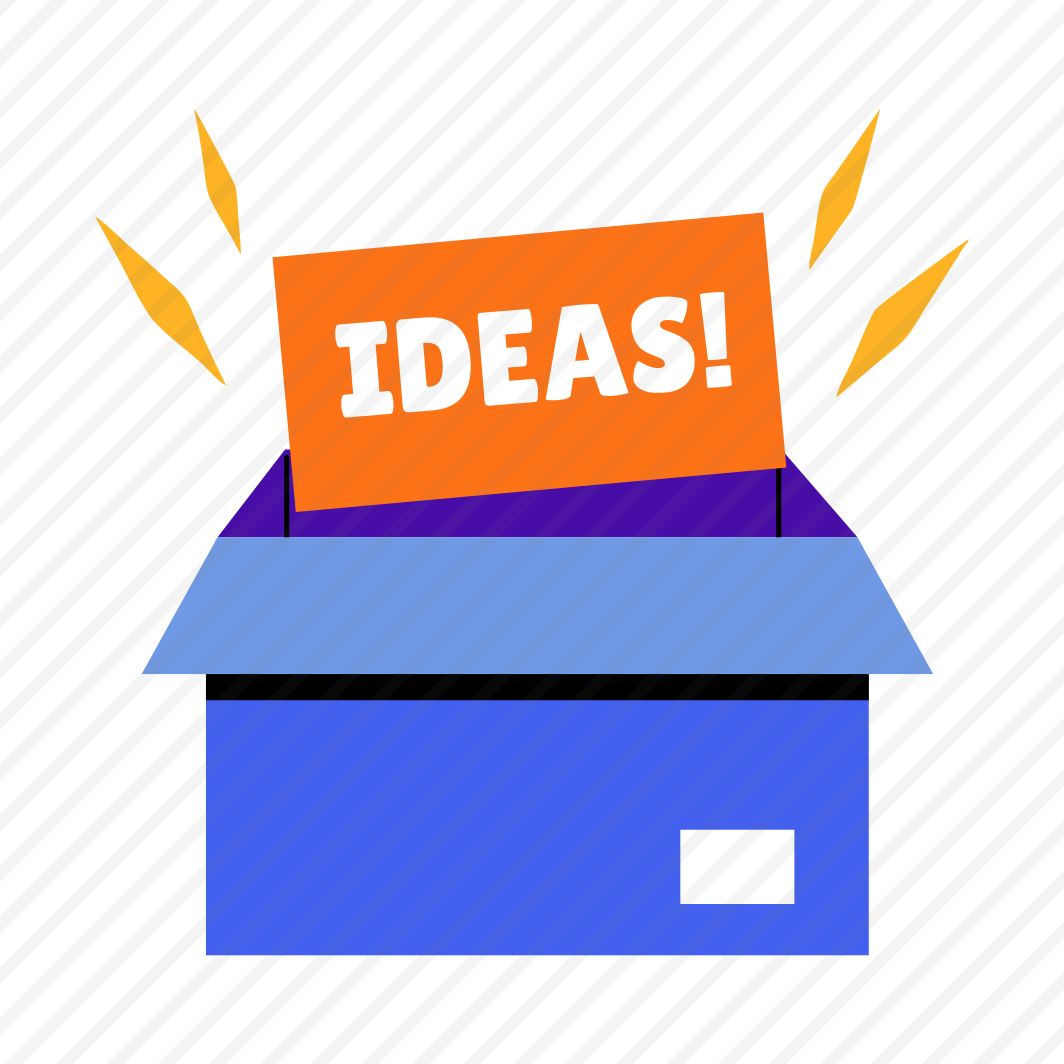 New Ideas, Product, Creativity, Innovation, Typography preview