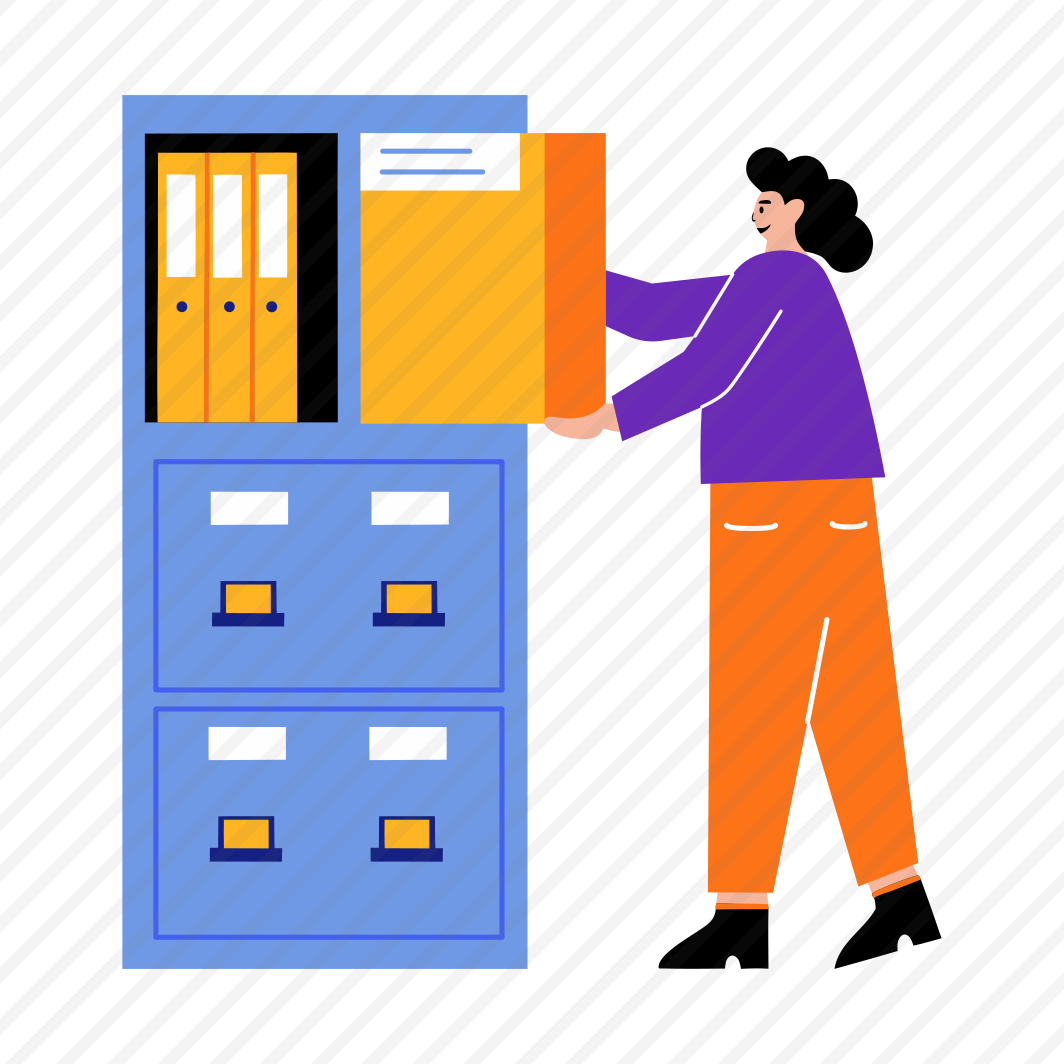 Organizing Files, Arranging, Sorting, Working, Employee preview