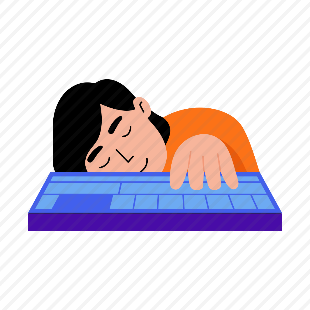 Sleepy Workers, Lazy, Tired, Resting, Employee preview