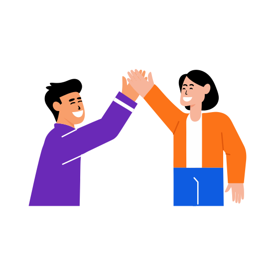 Work Celebration, Enjoying, Happy, Team, Coordination illustration