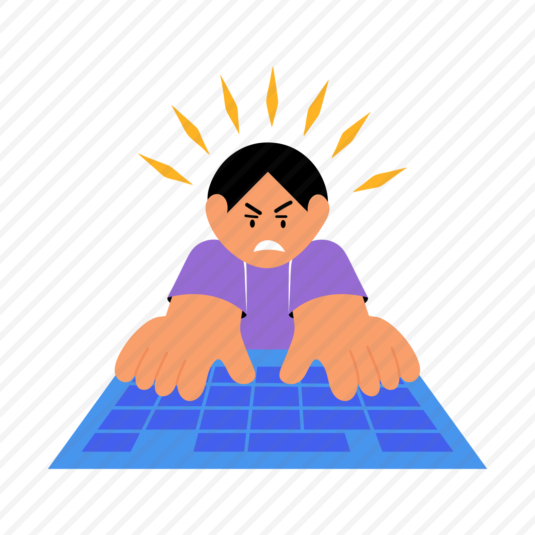 Work Stress, Frustrated, Burnout, Overwork, Workaholic preview