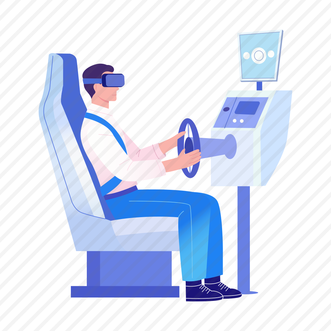 Car Simulation, Driving, Automation, Gaming, Immersive preview