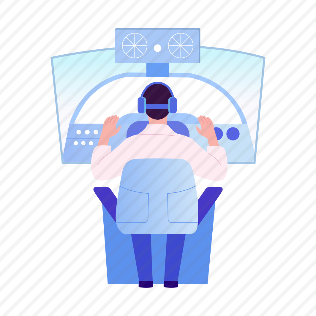 Flight Simulation, Pilot, Cockpit, Aviation, Immersive preview