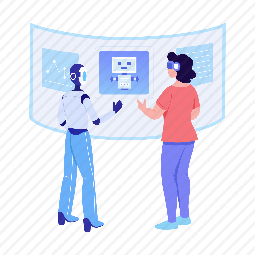 Robot Assistant, Machine, Display, Bot, Interface, preview