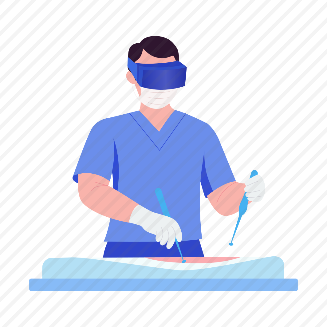 Surgeon Practicing, Operation, Healthcare, Doctor, Vr preview