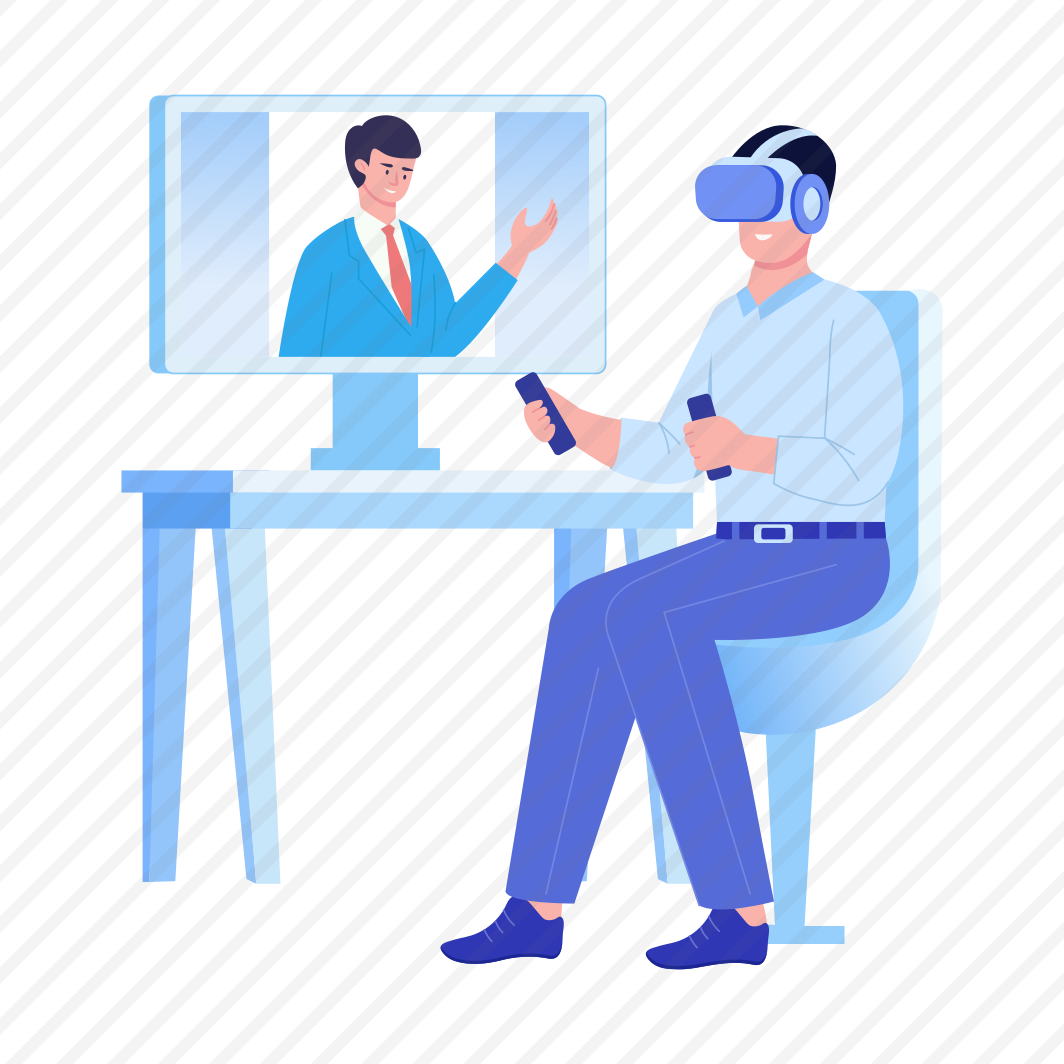 Virtual Interview, Teleconference, Communication, Meeting, Technology preview