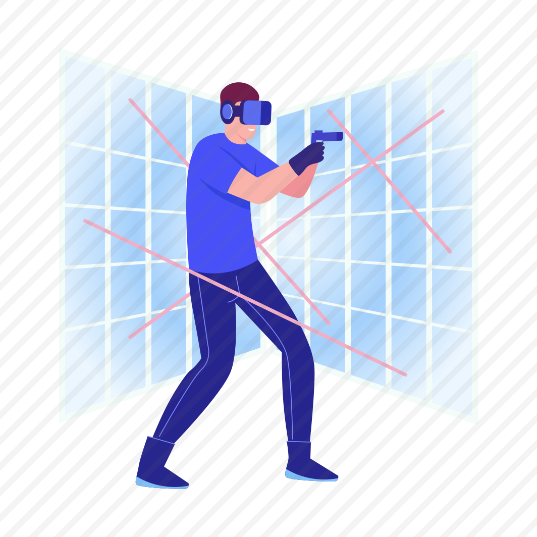 Vr Gamer, Battle, Shooting, Player, Immersive preview