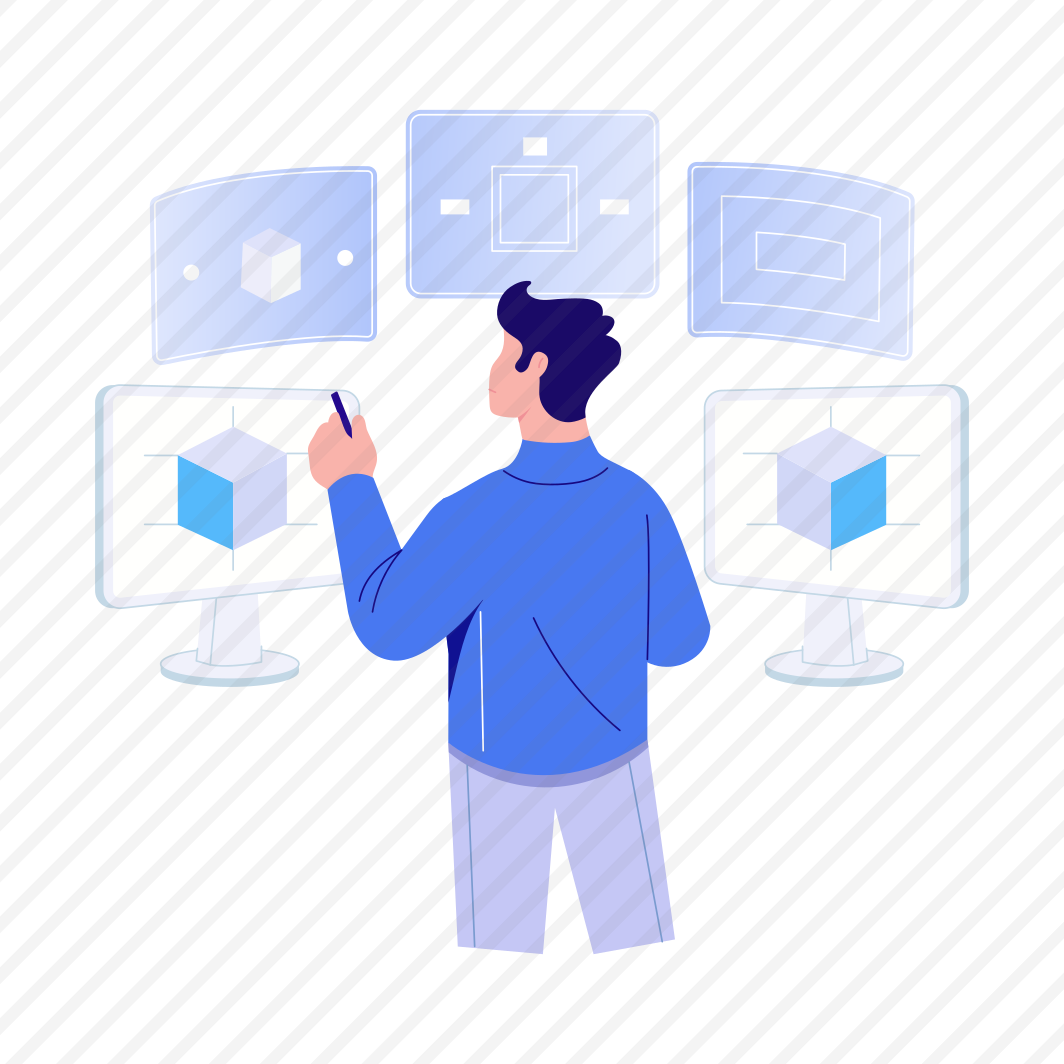 Vr Interface, Visualization, Metaverse, Futuristic, Computing preview