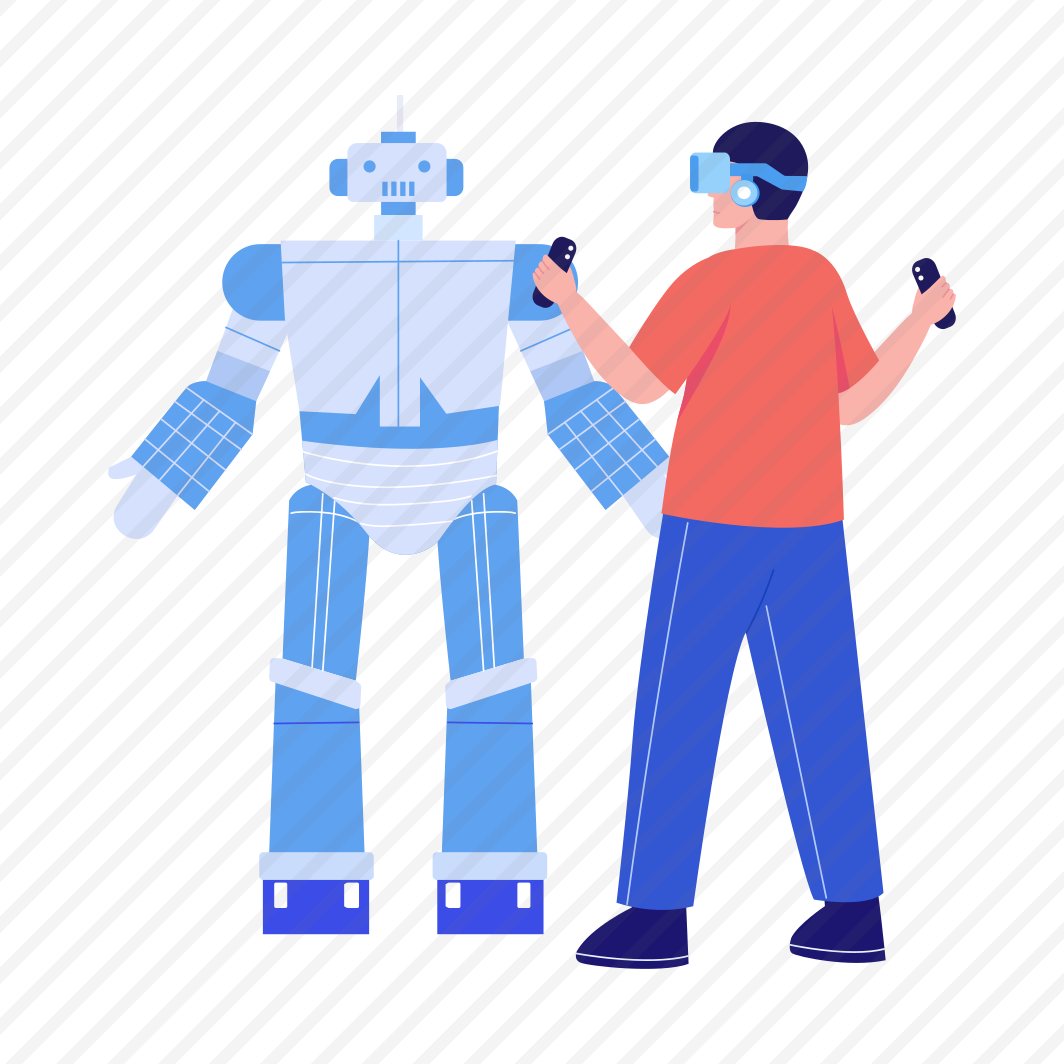 Vr Robot, Assistant, Metaverse, Machine, Immersive, preview