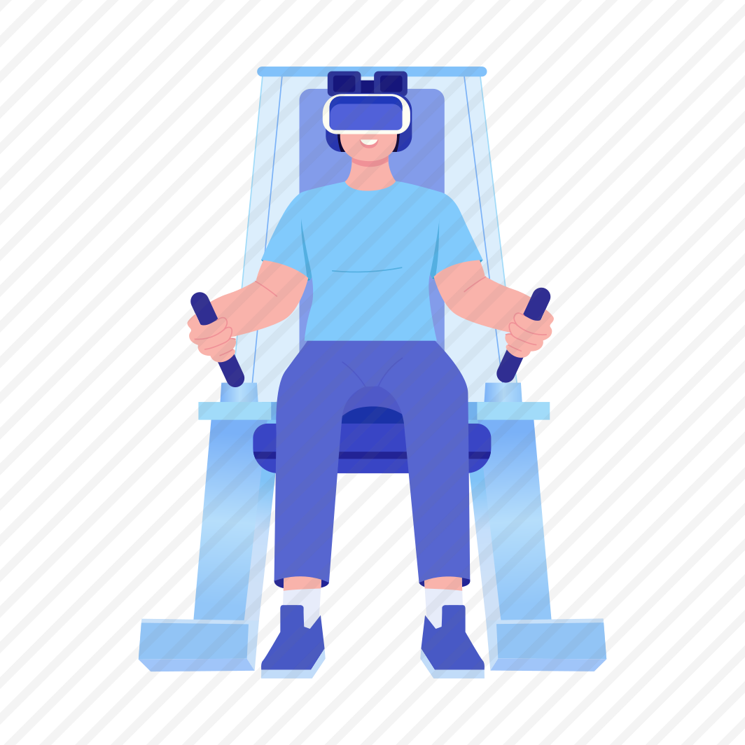 Vr Simulation, Player, Gaming, Technology, Immersive, preview