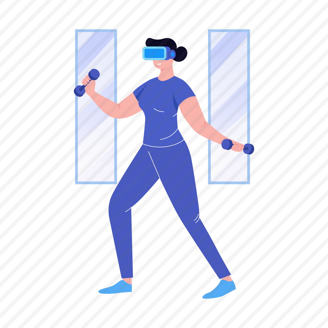 Vr Workout, Exercise, Fitness, Barbell, Dumbbell, preview